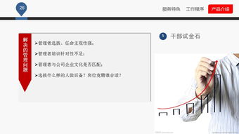 蓝白企业管理咨询公司介绍ppt课件下载 ppt宝藏